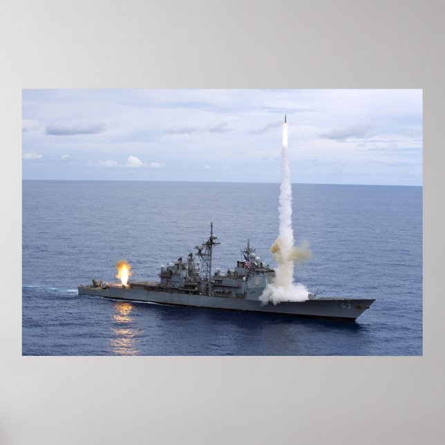 Poster USS Cowpens (CG 63) (Frente)