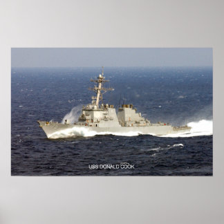 Póster USS Donald Cook