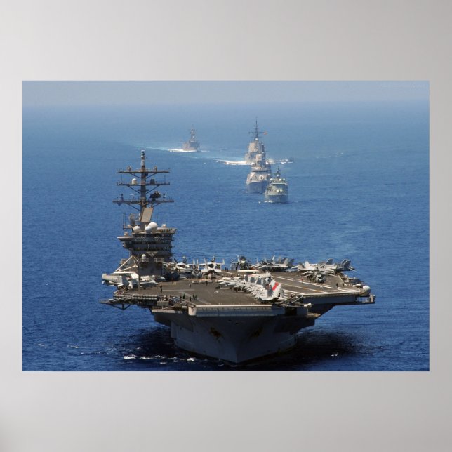 Poster USS Dwight D. Eisenhower (Frente)