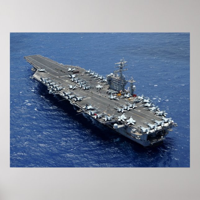 Póster USS Dwight D. Eisenhower (CVN 69) (Frente)