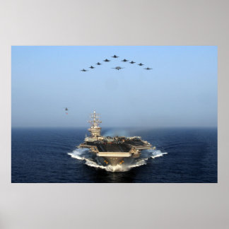 Poster USS Dwight D. Eisenhower (CVN 69)