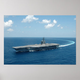 Poster USS Dwight D. Eisenhower (CVN 69)
