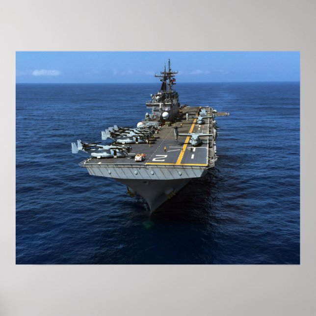 Poster USS Essex (LHD 2) (Frente)
