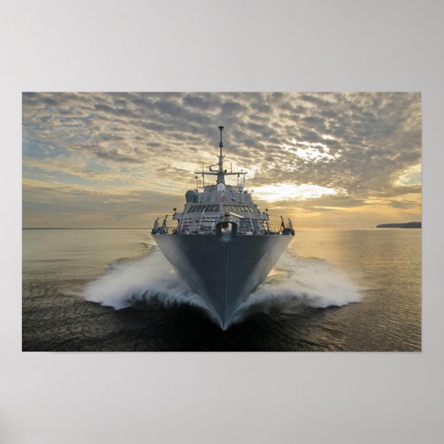 Póster USS Fort Worth (LCS 3) (Frente)