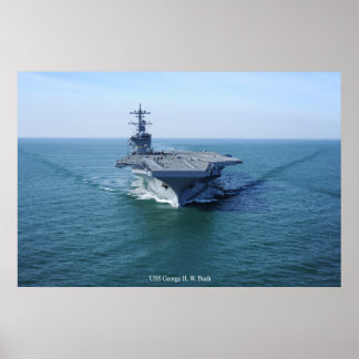 Póster USS George H. W. bush