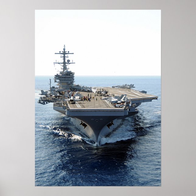 Poster USS George H.W. Bush (CVN 77) (Frente)