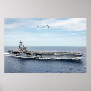 Poster USS George H.W. Bush (CVN 77)