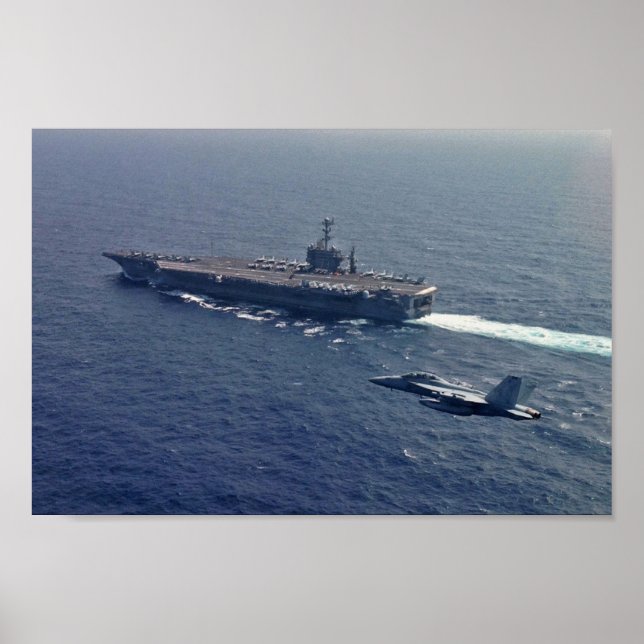 Póster USS George Washington (CVN 73) (Frente)
