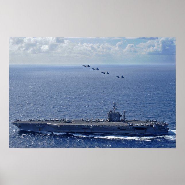 Poster USS George Washington (CVN 73) (Frente)