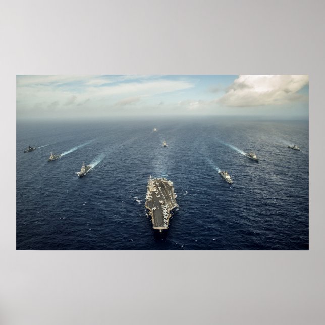 Poster USS George Washington (CVN 73) (Frente)