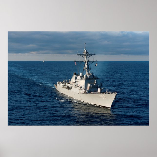 Poster USS Gravely (DDG 107) (Frente)