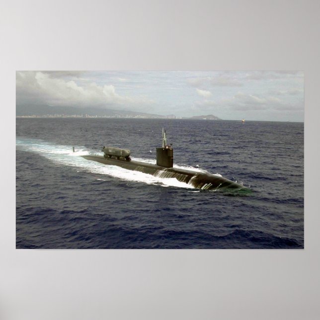 Póster USS Greenville (SSN 772) (Frente)