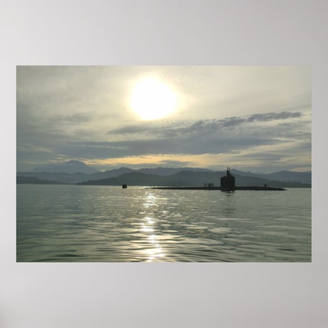 Póster USS Jackson (SSN 699) (Frente)