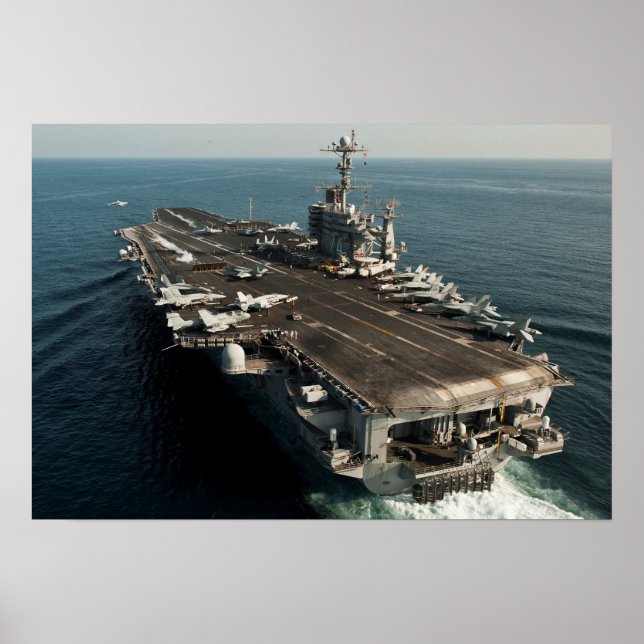 Poster USS John C. Stênis (CVN 74) (Frente)