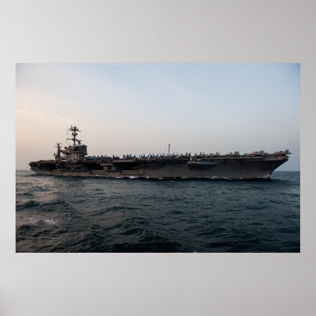 Poster USS John C. Stênis (CVN 74) (Frente)