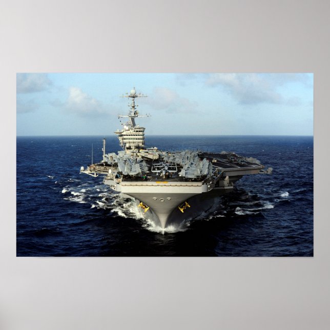Poster USS John C. Stênis (CVN 74) (Frente)