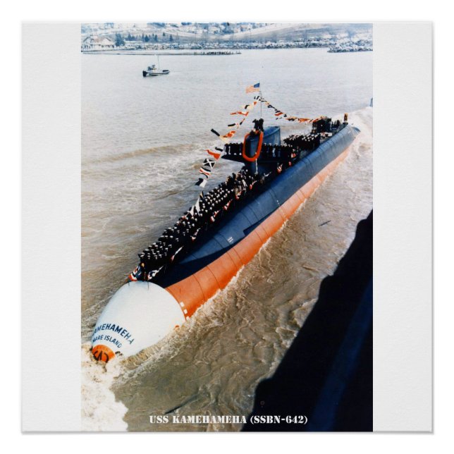 PÓSTER USS KAMEHAMEHA (Frente)