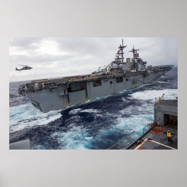 Póster USS Kearsarge (LHD 3) (Frente)