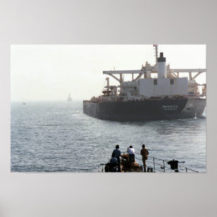 Poster USS Kidd (DDG-993) & E.U. Bridgeton, vontade séri