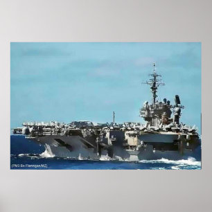 PÓSTER USS KITTY HAWK