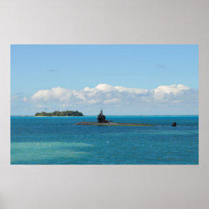 Póster USS La Jolla (SSN 701)