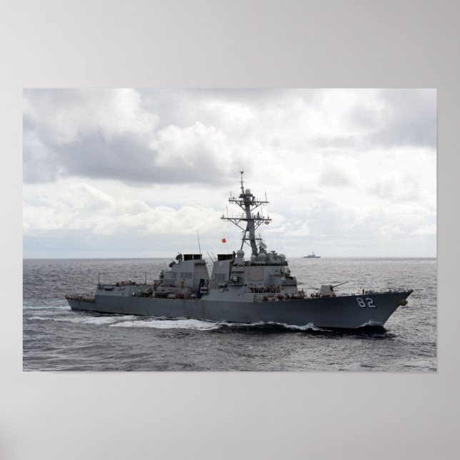 Poster USS Lassen (DDG 82) (Frente)