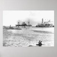 USS Maine no porto de Havana