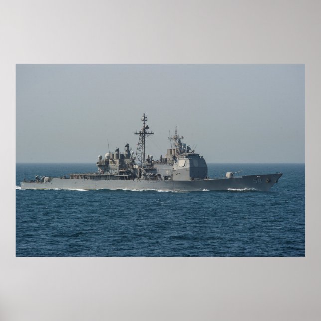Póster USS Mar das Filipinas (CG 58) (Frente)