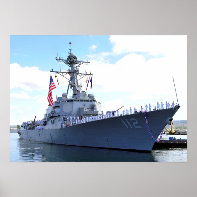 Póster USS Michael Murphy (DDG 112) (Frente)
