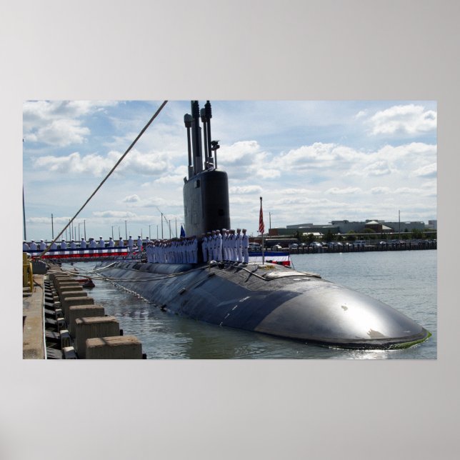 Póster USS Minnesota (SSN 783) (Frente)
