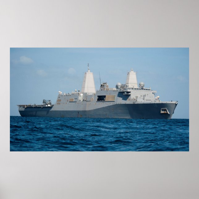 Poster USS New Orleans (LPD 18) (Frente)