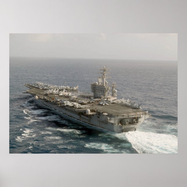 Poster USS Nimitz (CVN 68) (Frente)