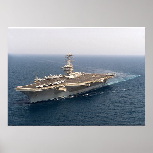 Poster USS Nimitz (CVN 68) (Frente)