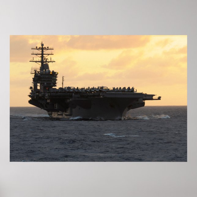 Poster USS Nimitz (CVN 68) (Frente)