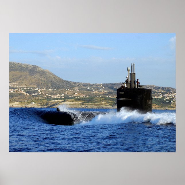 Poster USS Norfolk (SSN 714) (Frente)