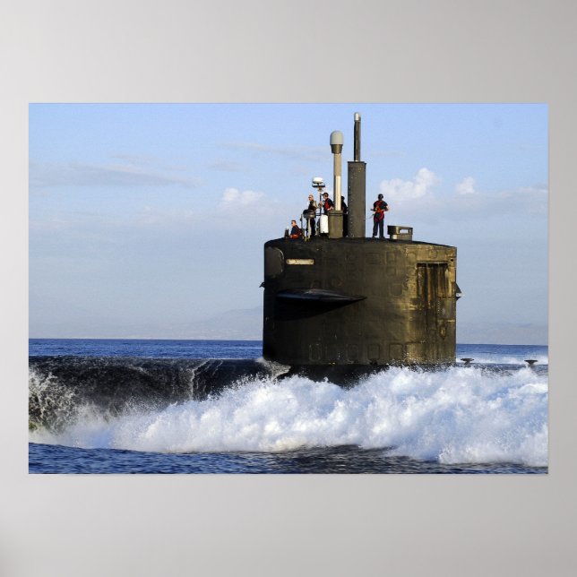 Póster USS Norfolk (SSN 714) (Frente)