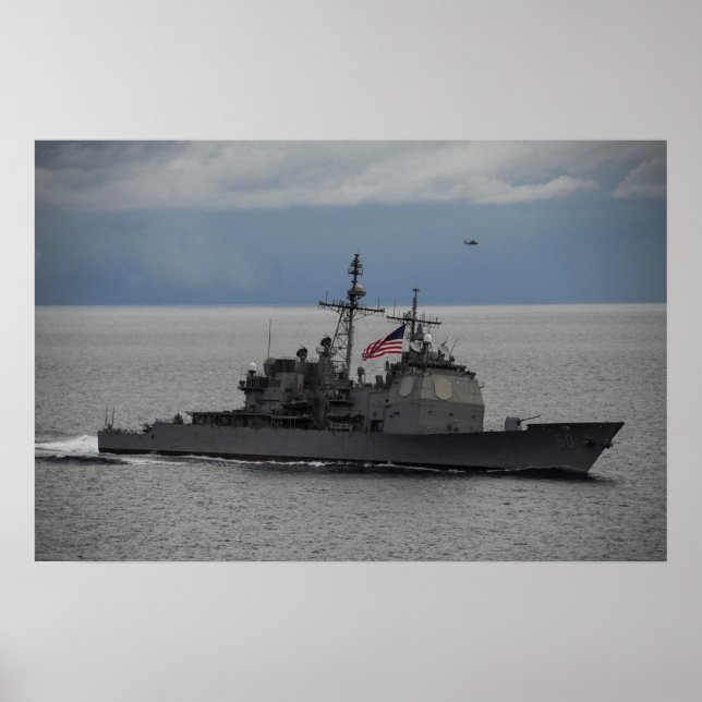 Póster USS Normandia (CG 60) (Frente)