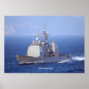 Poster USS Normandy (CG 60)