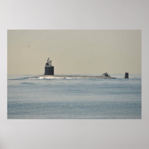 Póster USS North Carolina (SSN 777)