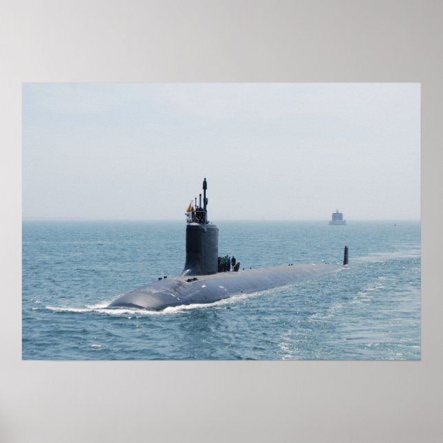Póster USS Novo México (SSN 779) (Frente)