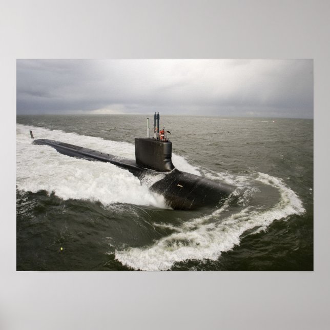 Póster USS Novo México (SSN-779) (Frente)