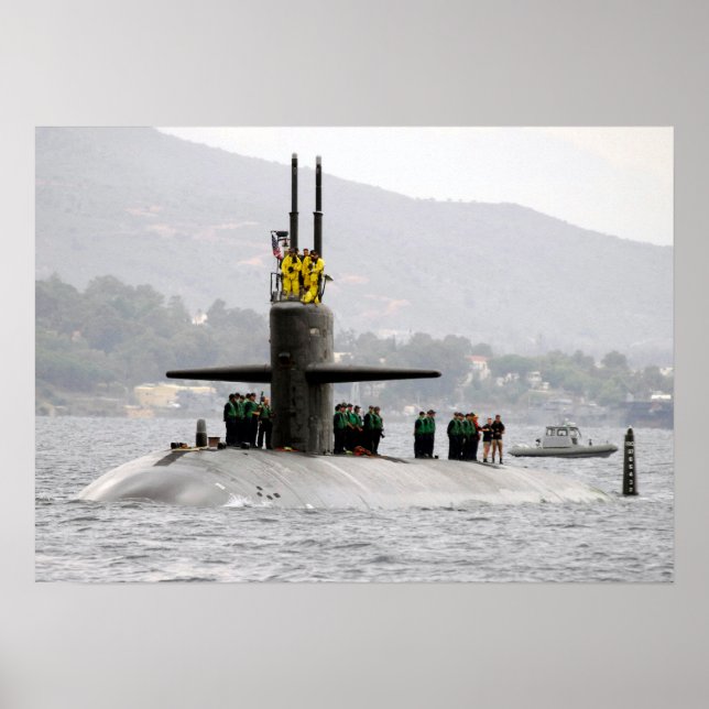 Póster USS Oklahoma City (SSN 723) (Frente)