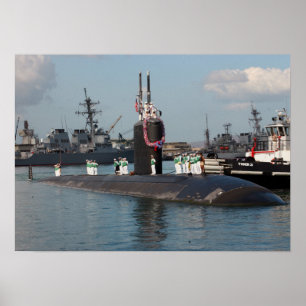 Póster USS Pasadena (SSN 752)