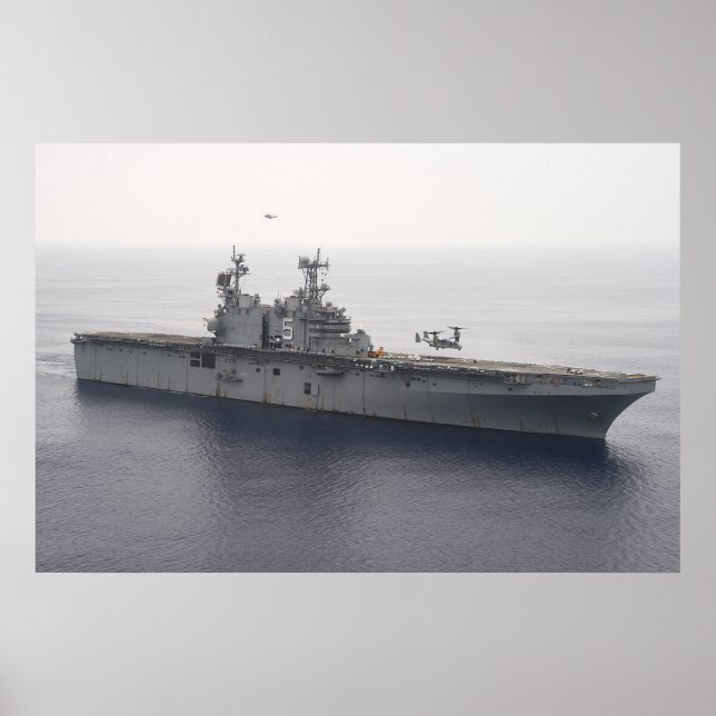 Poster USS Peleliu (LHA 5) (Frente)