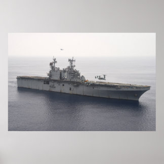 Poster USS Peleliu (LHA 5)