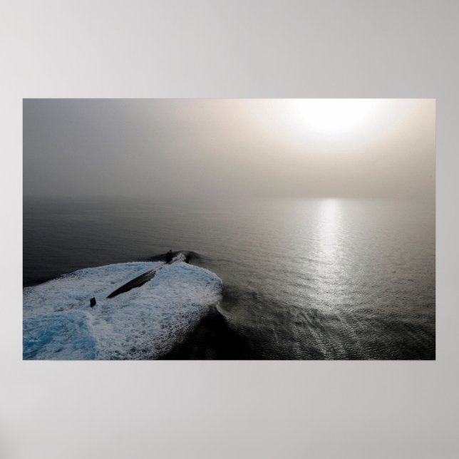 Poster USS Pittsburgh (SSN 720) (Frente)