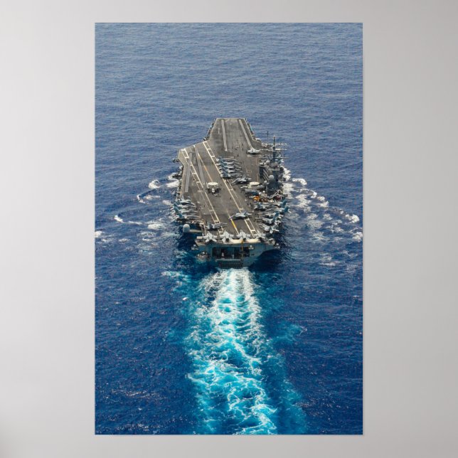 Póster USS Ronald Reagan (CVN 76) (Frente)
