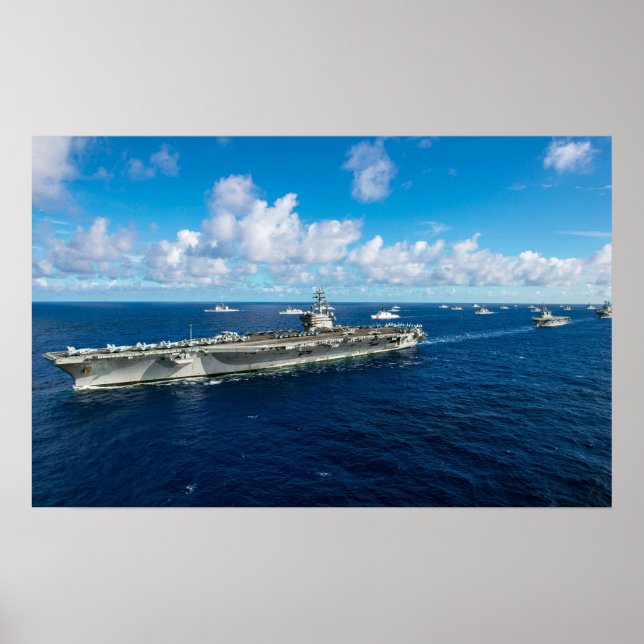 Póster USS Ronald Reagan (CVN 76) (Frente)