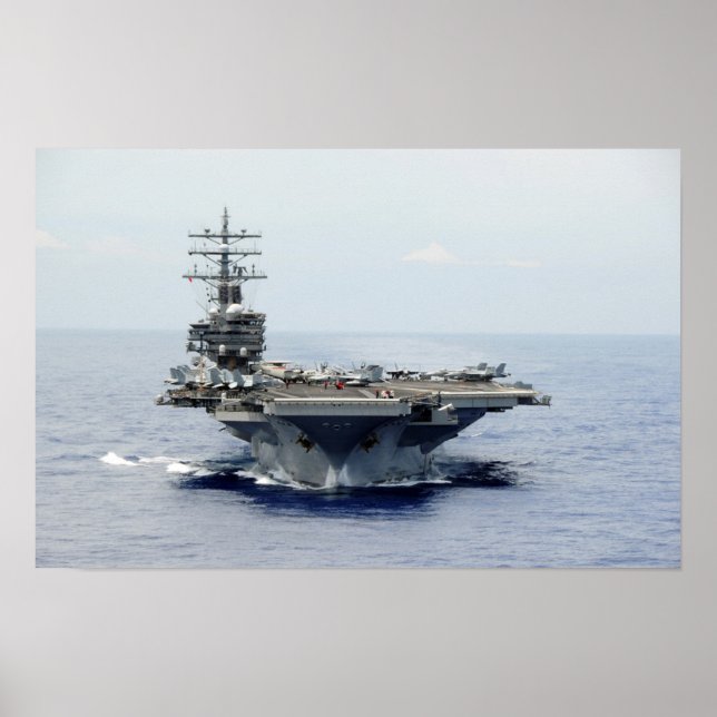 Poster USS Ronald Reagan (CVN 76) (Frente)