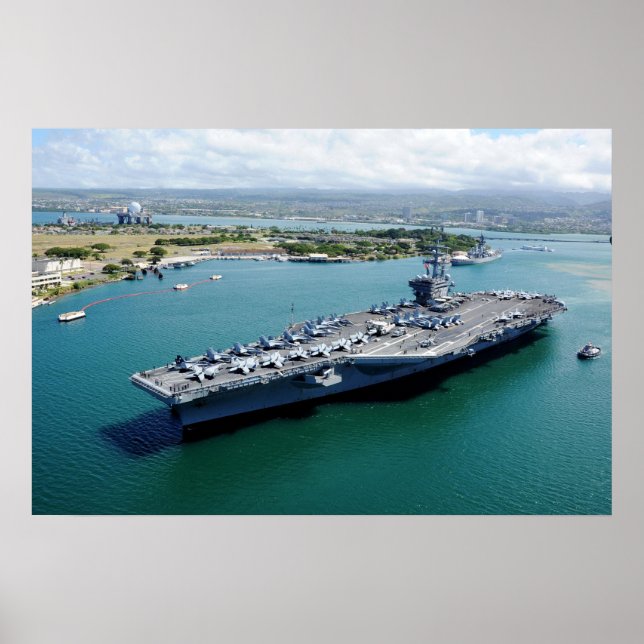 Póster USS Ronald Reagan (CVN 76) (Frente)